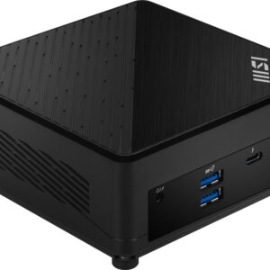 Mini PC MSI Cubi 5 12M-015BUS | Intel Core i5-1235U (10 Núcleos / 4.40 GHz) | Gráficos Intel Iris Xe | Thunderbolt 4 | Triple Pantalla 4K | Dual LAN (2.5G) | Negro (Barebone - Sin RAM/SSD)