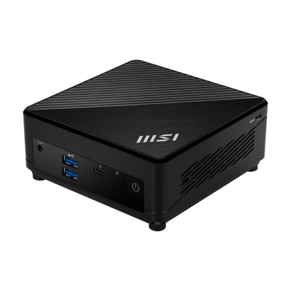 Mini PC MSI Cubi 5 12M-086BUS | Intel Core i3-1215U (6 Núcleos / 4.40 GHz) | Gráficos Intel UHD | Thunderbolt 4 | Triple Pantalla 4K | Dual LAN | Negro (Barebone - Sin RAM/SSD)