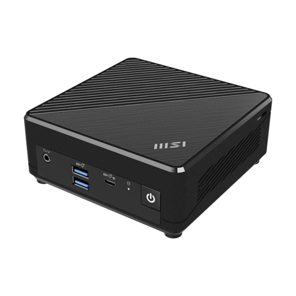 Mini PC MSI Cubi N ADL-020BUS | Intel N100 (Hasta 3.40 GHz) | Gráficos Intel UHD | Triple Pantalla 4K | Dual LAN | Wi-Fi 5 & BT 5 | VESA Mount | Negro (Barebone - Requiere RAM y SSD)