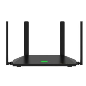 Router Gaming EZVIZ RT1 AX3000 | Wi-Fi 6 Doble Banda | Velocidad hasta 3000 Mbps | Cobertura Ampliada con 4 Antenas | Tecnología WPA3 y Mesh | Blanco
