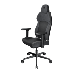 Silla Ergonómica Gaming ThunderX3 SOLO 360 LOFT MESH | Soporte Lumbar Autoajustable 360° | Tela Transpirable de Alta Resistencia | Reclinación 180° | Pistón Clase 4 | Negro