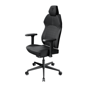 Silla Gaming ThunderX3 SOLO 360 Racer | Soporte Lumbar Autoajustable 360° | Tecnología AIR Tech Transpirable | Reclinación 180° | Pistón Clase 4 | Negro Mate