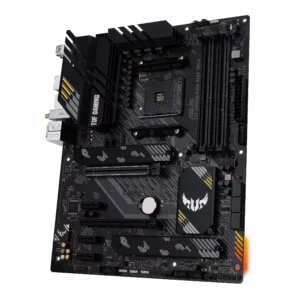 Motherboard Gaming ASUS TUF GAMING B550-PLUS WIFI II | Socket AM4 | AMD Ryzen 5000 Ready | Wi-Fi 6 y Bluetooth 5.2 | Soporte DDR4 4866 MHz (OC) | PCIe 4.0 | ATX