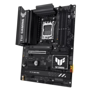 Motherboard Gaming ASUS TUF GAMING B850-PLUS WIFI | Socket AM5 | AMD Ryzen 9000 Ready | Wi-Fi 7 y USB4 40Gbps | Soporte DDR5 8000+ MHz (OC) | PCIe 5.0 | ATX