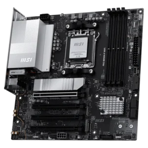 Motherboard Gaming MSI PRO B850M-P WIFI | Socket AM5 | Procesadores AMD Ryzen 9000 | Wi-Fi 7 y 5G LAN | Soporte DDR5 | PCIe 5.0 | Micro-ATX