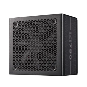 Fuente de Poder Cooler Master Serie Elite Gold | Certificación 80 PLUS Gold | Totalmente Modular | Topología LLC + DC-to-DC | Ventilador Silencioso de 120mm | Negro - 750