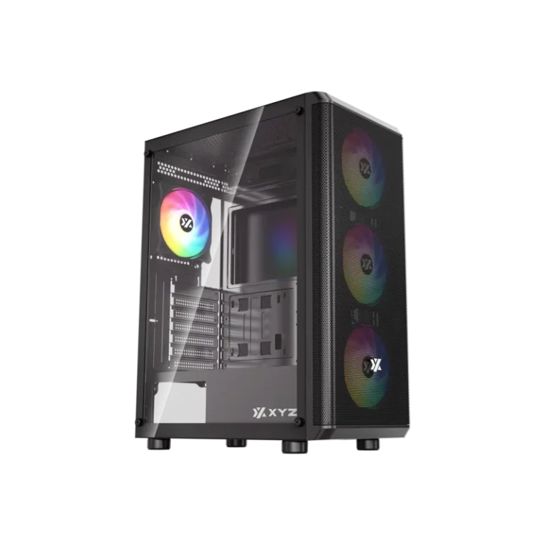 Gabinete Gamer XYZ AIRONE 60 MESH Black