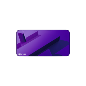 Mousepad Gamer XYZ PULSEPAD Purple | Superficie de Nanofibra | Bordes Reforzados | Base Antideslizante | Resistente al Agua | Morado - XXL (120cmx60cm)
