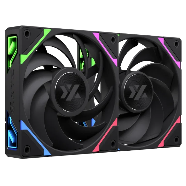 Kit de 3 Ventiladores XYZ VORTEX PRO Black
