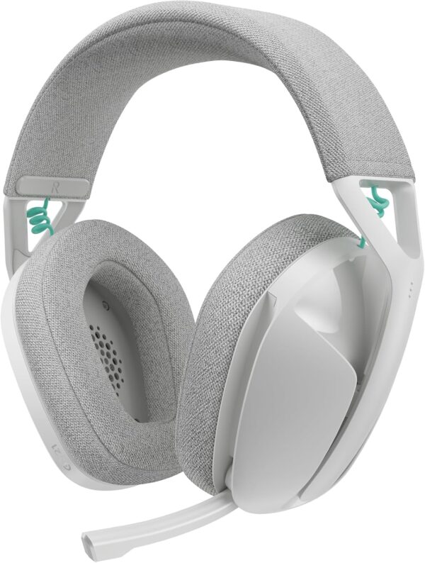 Auriculares Logitech G321 | Alámbricos para Juegos | Transductores de 40mm | Micrófono con Cancelación de Ruido | Almohadillas de Tela Transpirable | PC, Consolas y Móvil | Blanco