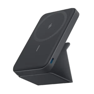 Batería Magnética Anker 622 MagGo | Power Bank 5000mAh | MagSafe Compatible | Soporte Plegable Integrado | USB-C | Gris