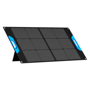 Panel Solar Portátil Forza FPV-T100W | 100W - 18V | Células Monocristalinas | Eficiencia 23% | Certificación IP67 | Conexión 6-en-1 | Plegable | Negro