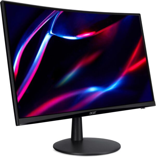 Monitor Gaming Curvo Acer Nitro ED240Q Hbiipx | 24" (23.6") Full HD (1920x1080) | 100Hz | Panel VA | Curvatura 1500R | 1ms VRB | AMD FreeSync