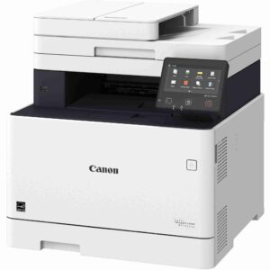 Impresora Láser Color Canon imageCLASS LBP664Cdw | 28 ppm | Dúplex Automático | Wi-Fi, Ethernet y NFC | Pantalla Táctil 5" | Blanco