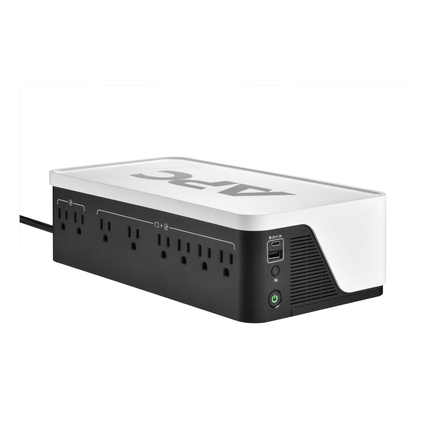 No-Break / UPS APC Back-UPS BE1050G3 | 1050VA / 600W | 120V | 8 Tomas NEMA 5-15R | Puertos de Carga USB-A y USB-C | Montaje en Piso o Pared