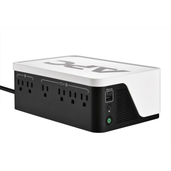 No-Break / UPS APC Back-UPS BE700G3 | 700VA / 420W | 120V | 6 Tomas NEMA 5-15R | Puertos de Carga USB-A y USB-C | Montaje en Piso o Pared