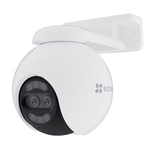 Cámara de Seguridad Exterior EZVIZ H80x Dual | Resolución 4K | PTZ 360° | Visión Nocturna ColorFULL | Detección de Humanos y Vehículos IA | Audio Bidireccional | IP65
