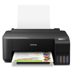 Impresora Inalámbrica Epson EcoTank L1250 | Tinta Continua | Wi-Fi y Wi-Fi Direct | Compatible con Smart Panel | Negro