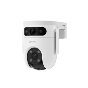 Cámara de Seguridad EZVIZ H9c Dual 2K | Doble Lente Wi-Fi Exterior | PTZ 360° | Visión Nocturna a Color | Detección de Humanos y Vehículos con IA | Audio Bidireccional | Resistente a la Intemperie