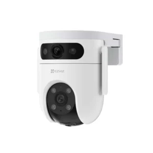 Cámara de Seguridad EZVIZ H9c Dual 3K | Doble Lente 5MP+5MP | PTZ 360° | Wi-Fi 6 | Visión Nocturna a Color | Detección IA de Humanos y Vehículos | Defensa Activa