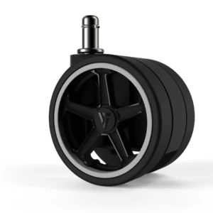 Set de Ruedas Vertagear Penta RS1 65mm | Juego de 5 Unidades | Color Negro (65BK) | Capa de PU Suave Anti-Rayones | Desplazamiento Silencioso y Fluido