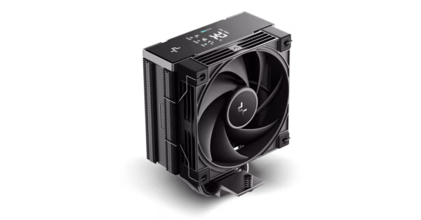 Disipador por Aire para CPU DeepCool AK400 G2 Digital | Pantalla Digital Integrada | Torre Individual de Disipación | 4 Tubos de Calor de Cobre de 6 mm | 1 Ventilador PWM Negro de 120 mm | Color Negro | Sockets Intel LGA1700 y AMD AM5