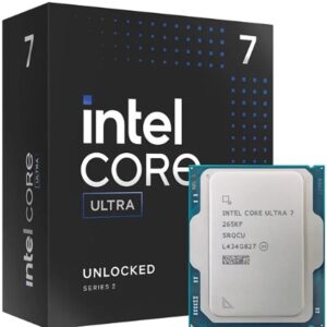 Procesador Intel Core Ultra 7 265KF | 20 Núcleos y 20 Hilos | Caché Inteligente de 30MB | Frecuencia Turbo Máxima de 5.50 GHz | Socket LGA 1851 | NPU Intel AI Boost Integrada