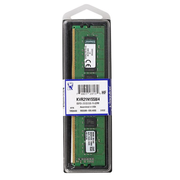 Módulo de Memoria RAM Kingston ValueRAM 4GB DDR4 2666MHz CL19