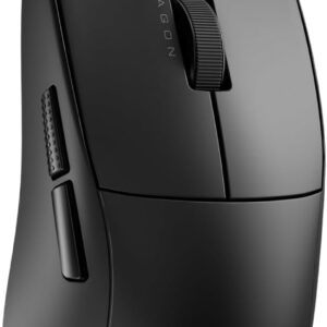 Mouse Gaming Inalámbrico Ultra-Liviano Redragon M724 K1NG | Sensor Óptico Pixart 3395 de 26,000 DPI | Conexión Inalámbrica de Baja Latencia | Peso Ultra-Ligero | Interruptores Ópticos de Alta Durabilidad | Color Negro