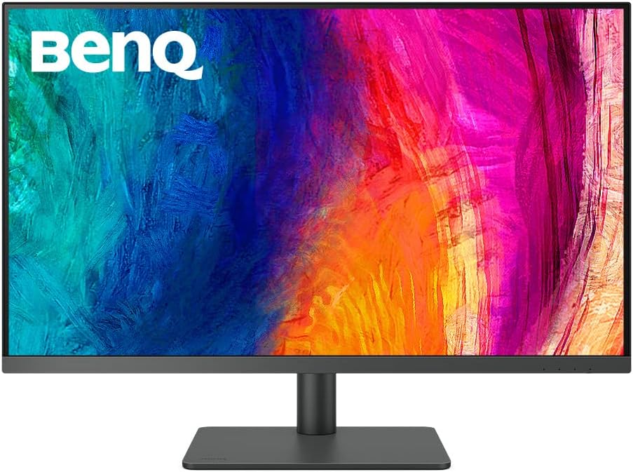 Monitor Profesional BenQ DesignVue PD3205U 31.5" 4K UHD | Panel IPS con Tecnología AQCOLOR (99% sRGB y Rec.709) | Conectividad USB-C con Entrega de Energía de 90W | Conmutador KVM Integrado | Controlador Hotkey Puck G2 | Certificado Calman y Pantone | PD3205U