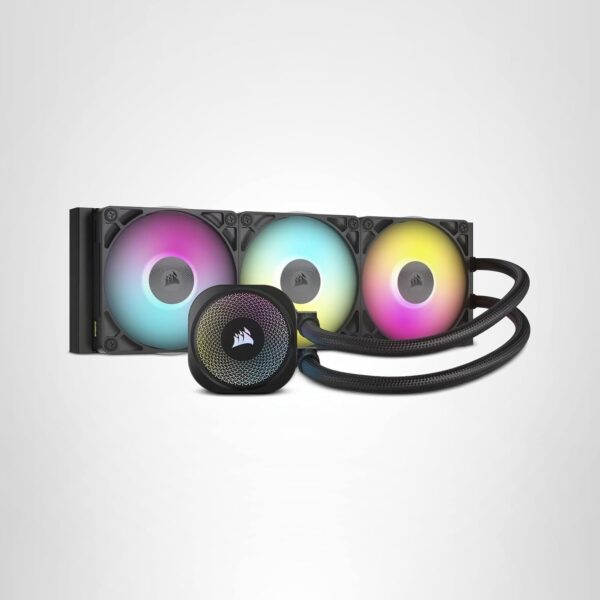 Enfriamiento Líquido para CPU Corsair iCUE LINK TITAN 360 RX RGB | Radiador de 360mm | 3 Ventiladores RX120 RGB | Arquitectura de Cable Único iCUE LINK | Kit de Montaje Intel y AMD | SKU CW-9061018-WW
