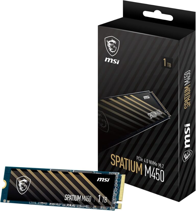 M.2 NVMe MSI Spatium M450