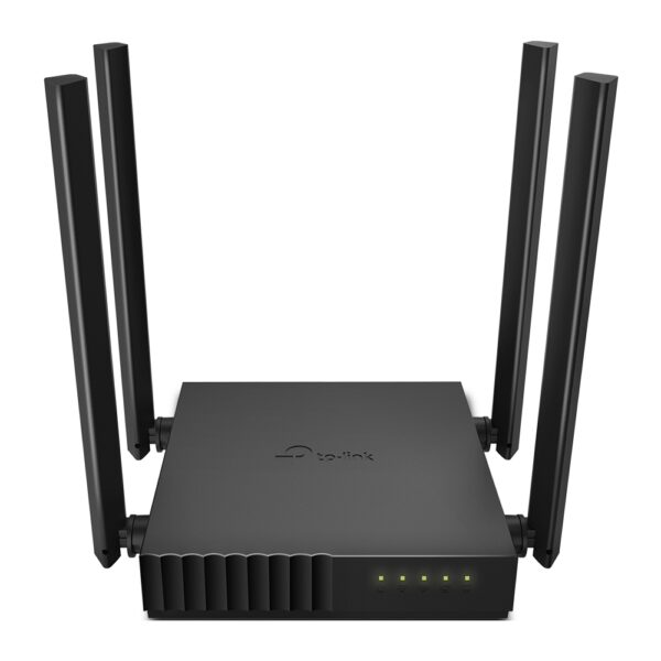 Router Wi-Fi de Doble Banda TP-Link Archer C50 | Estándar AC1200 | 4 Antenas Externas Fijas | 4 Puertos LAN Fast Ethernet y 1 Puerto WAN | Modos de Operación Multi-Modo | Control Paterno y Red de Invitados | Archer C50