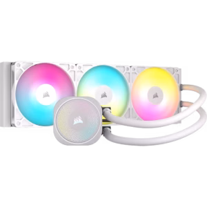 Enfriamiento Líquido para CPU Corsair Nautilus 360 RS ARGB Blanco | Radiador de 360mm | 3 Ventiladores RS120 ARGB | Chasis e Iluminación en Color Blanco | Kit de Montaje Intel y AMD | SKU CW-9060095-WW
