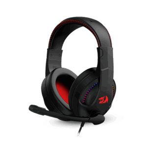 Auricular Gaming Redragon Cronos H211 | Sonido Estéreo de Alta Fidelidad | Conexión Alámbrica Jack 3.5mm y USB para Iluminación | Micrófono Omnidireccional Flexible | Diadema Autoajustable | H211
