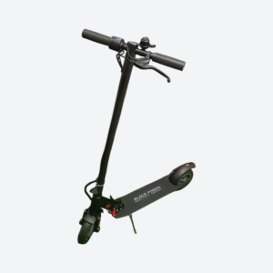 Scooter Eléctrico Black Power R32B | Motor Hub de 250W | Color Negro | Sistema de Frenado Mecánico | Chasis de Aleación Plegable | Ruedas de Alta Resistencia