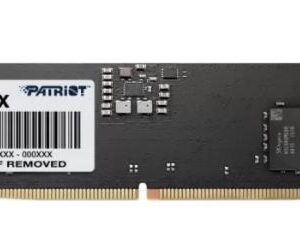 Memoria RAM DDR5 Patriot Signature Line 8GB DDR5 4800MHz | Módulo de Memoria UDIMM para Escritorio | Circuito de Gestión de Energía PMIC | Código de Corrección de Errores On-Die ECC | Voltaje de Operación 1.1V | Hardware Estándar JEDEC