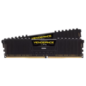 Memoria RAM Corsair Vengeance LPX 32GB DDR4 | Kit de 32GB (2 x 16GB) | Velocidad de 3200MHz | Latencia CAS CL16 | Voltaje de 1.35V | Disipador de Aluminio de Perfil Bajo Negro