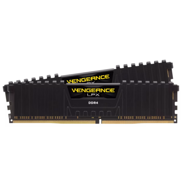 Memoria RAM Corsair Vengeance LPX 32GB DDR4 | Kit de 32GB (2 x 16GB) | Velocidad de 3200MHz | Latencia CAS CL16 | Voltaje de 1.35V | Disipador de Aluminio de Perfil Bajo Negro
