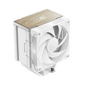 Disipador por Aire para CPU DeepCool AK700 Digital WH | Pantalla Digital Integrada | Doble Torre de Disipación | 6 Tubos de Calor de Cobre de 6 mm | 2 Ventiladores PWM Blancos de 120 mm | Color Blanco | Sockets Intel LGA1700 y AMD AM5