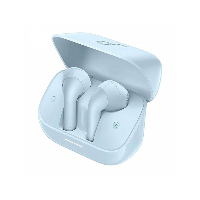 Auriculares Inalámbricos Semi-In-Ear Soundcore K20i de Anker Bluetooth | Hasta 36 Horas de Reproducción Total con Estuche de Carga | Carga Rápida (10 Min = 2 Horas) | Diseño Semiabierto Ergonómico y Ultraligero | Control Táctil y Micrófonos Claros | Soundcore K20i