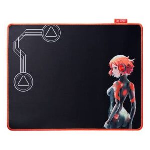 Mousepad Gaming XPG Battleground L | Tamaño L (420 x 335 mm) | Superficie de Microfibra de Alta Densidad | Base de Goma Natural Antideslizante | Bordes con Costura Reforzada de Perfil Bajo | Espesor de 3 mm