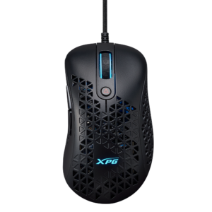 Ratón Gaming Ultra-Ligero XPG Slingshot | Sensor Óptico PMW3360 de hasta 12,000 DPI | Diseño Ergonómico Simétrico Exoesqueleto | Interruptores Omron Certificados | Iluminación RGB Direccional | Cable de Alta Flexibilidad