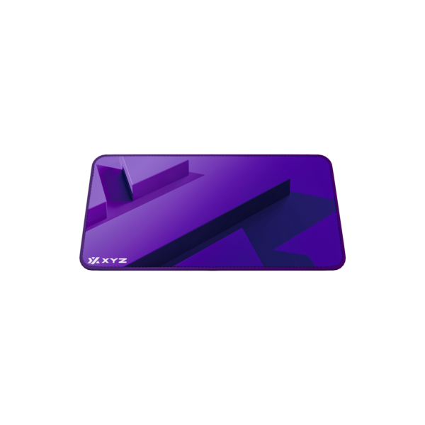 Mousepad Gamer XYZ PULSEPAD Purple | Superficie de Nanofibra | Bordes Reforzados | Base Antideslizante | Resistente al Agua | Morado