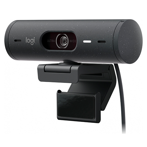 Cámara Web | Logitech Brio 505 | Full HD 1080p | Conexión USB-C | Micrófonos Duales con Cancelación de Ruido | Grafito | 960-001515