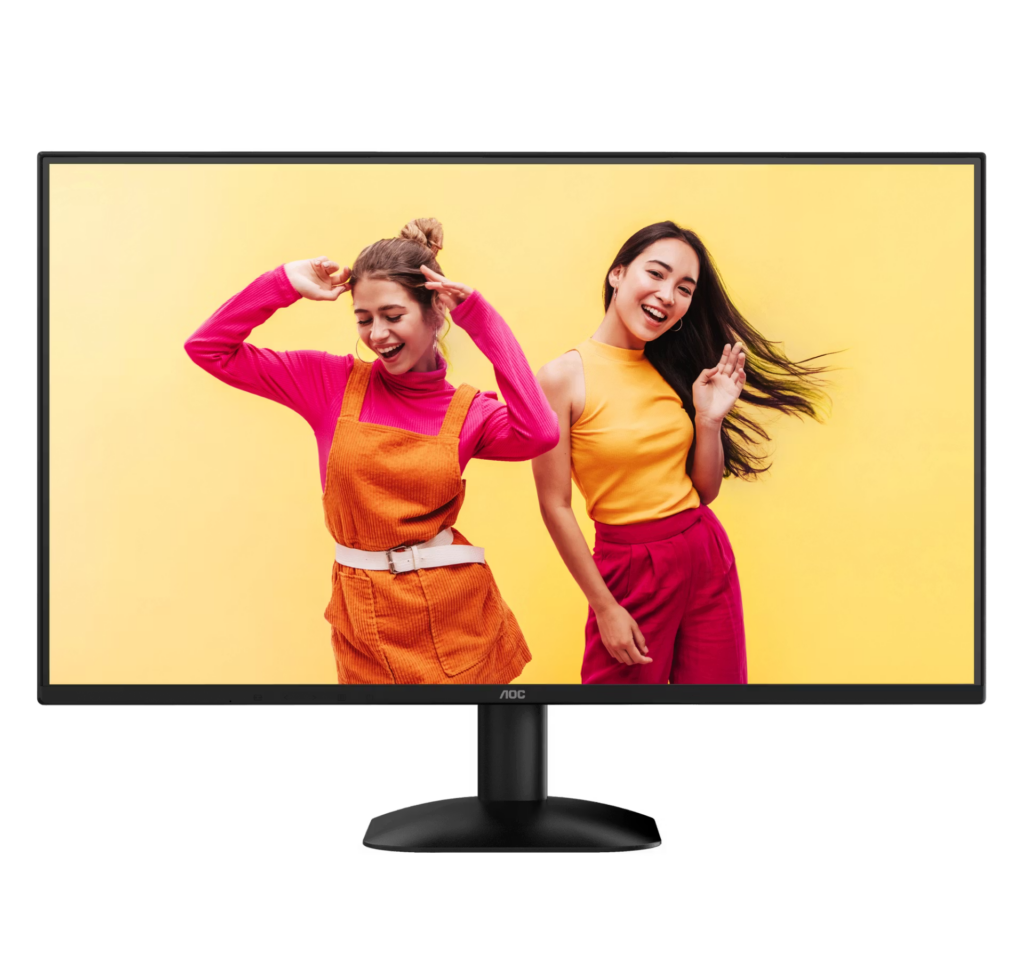 MONITOR AOC 27B35H3 27 PULG PLANA FULL HD 1920 X 1080 120HZ IPS LED ADAPTIVE SYNC HDMI / VGA NEGRO