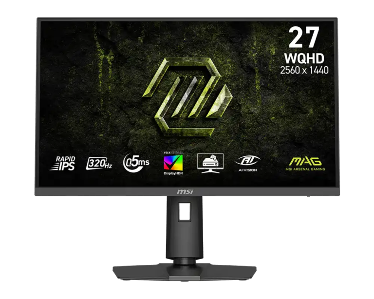 Monitor Gamer MSI MAG 274QPF X32 de 27 Pulgadas WQHD (2560 x 1440)