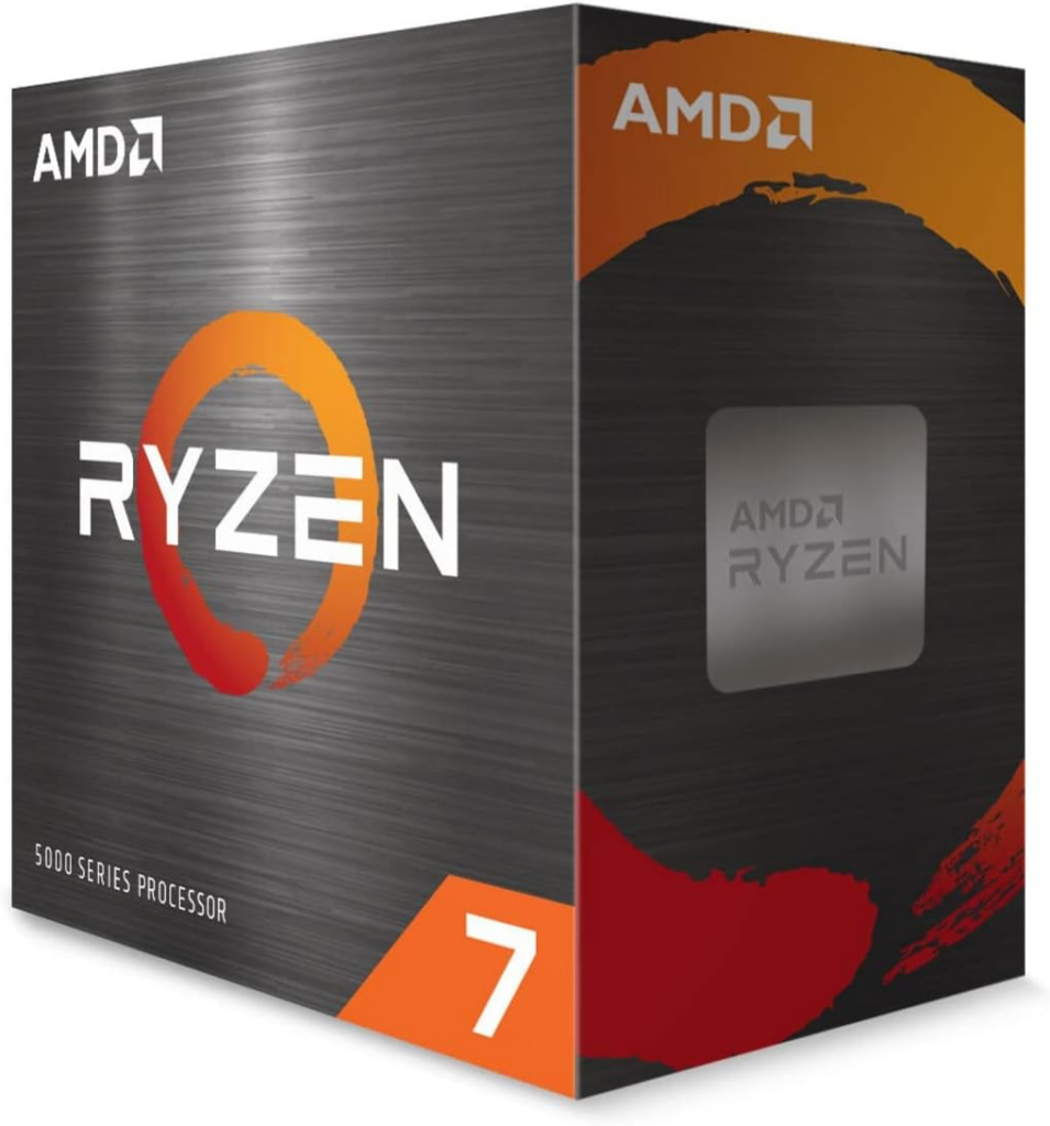 Procesador para PC de Escritorio AMD Ryzen 7 5700X Socket AM4 | 8 Núcleos y 16 Hilos hasta 4.6 GHz Max Boost | 36MB Caché Total (32MB L3) | Arquitectura Zen 3 en 7nm | TDP Eficiente de 65W | Soporte PCIe 4.0 y Memoria DDR4 | Procesador Desbloqueado para Overclocking