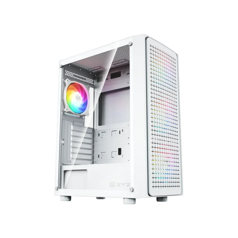 Gabinete XYZ AIRONE 70 MESH ATX Blanco