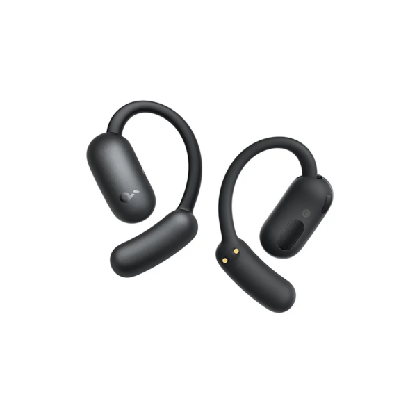Auriculares Deportivos Inalámbricos de Oído Abierto Soundcore AeroFit 2 de Anker Bluetooth | Ganchos Giratorios Ajustables de 4 Niveles | Transductores de Graves Profundos con Impedancia de 16 Ohm | Conexión Ergonómica de Máxima Sujeción Sin Presión Intrauditiva | Soundcore AeroFit 2